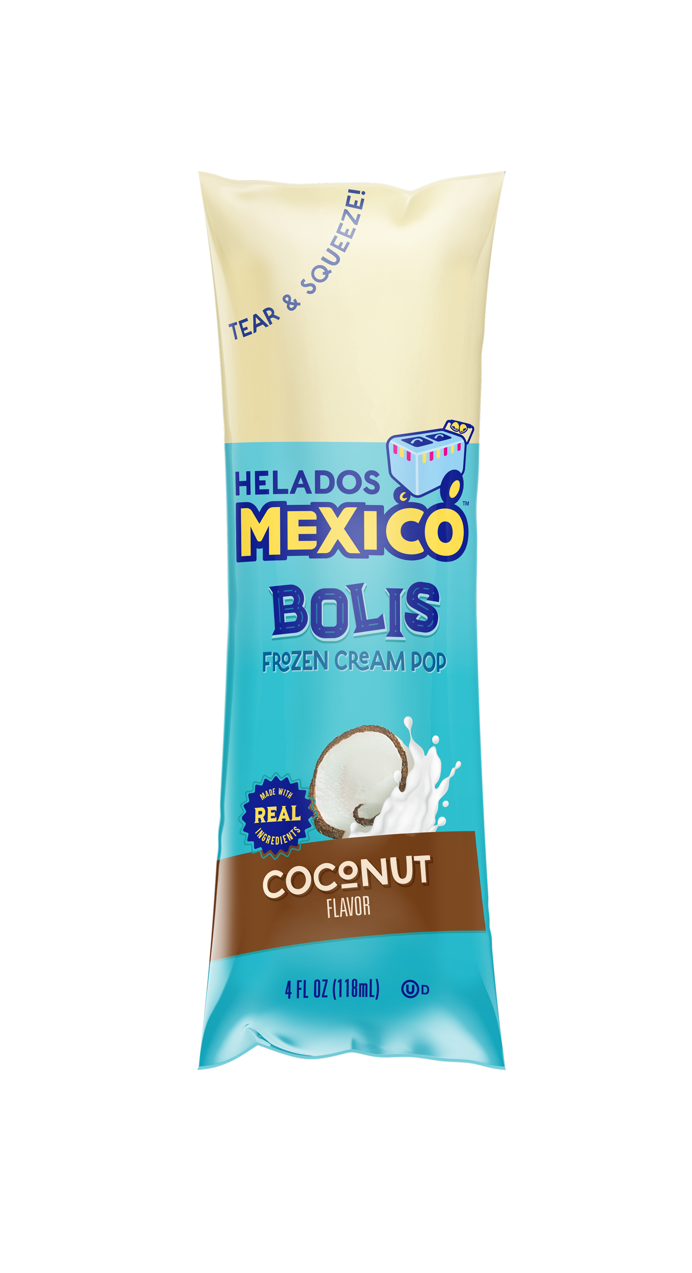 Coconut Cream Bolis