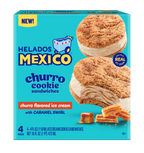 Churro Cookie Sandwich with Caramel Swirl 4-Pack