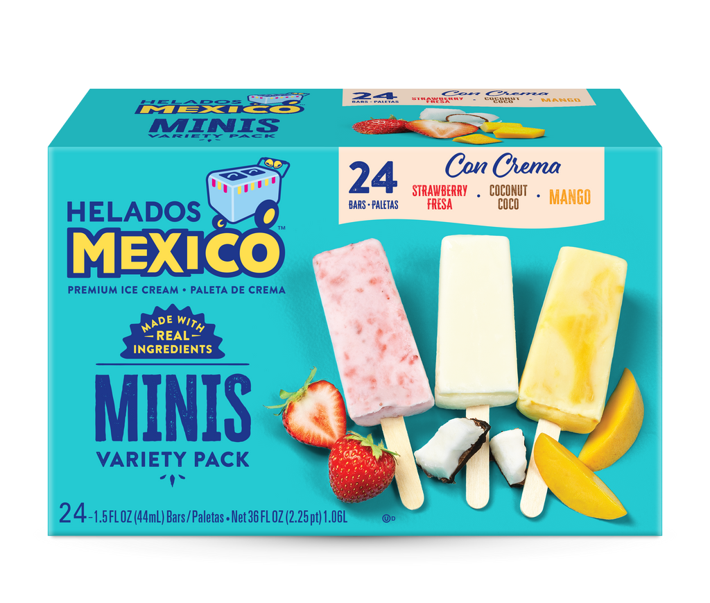 Mini Variety Cream Paletas 24-Pack