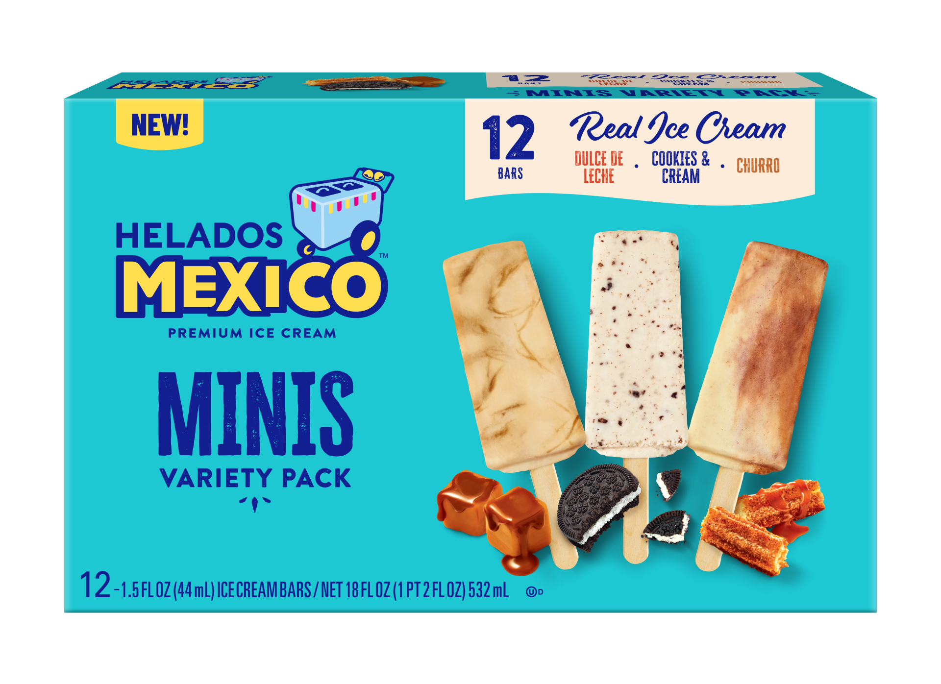 Helados Mexico Helados Mexico Mini Sweet Trio Paletas — product image