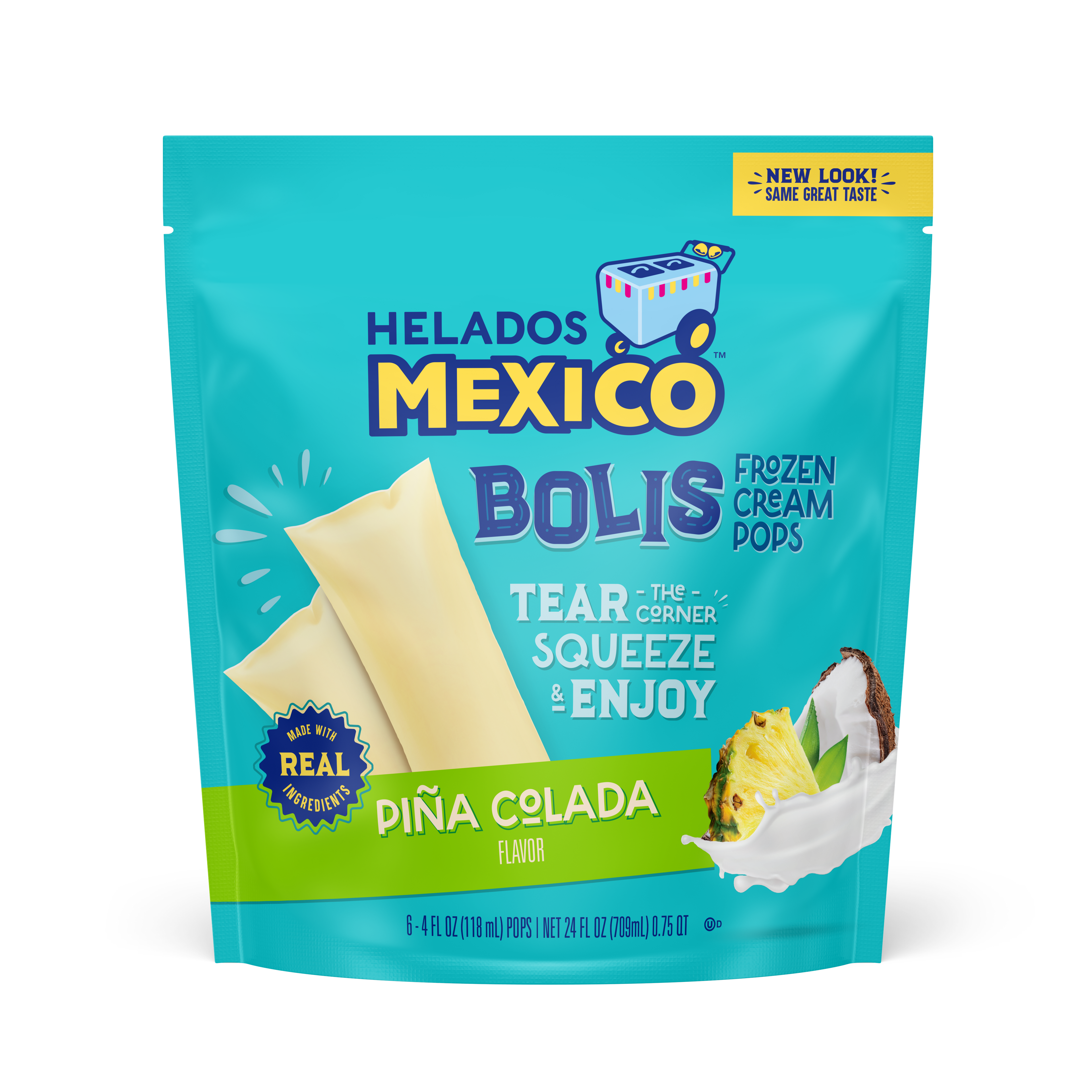 Pina Colada Cream Bolis 6-Pack