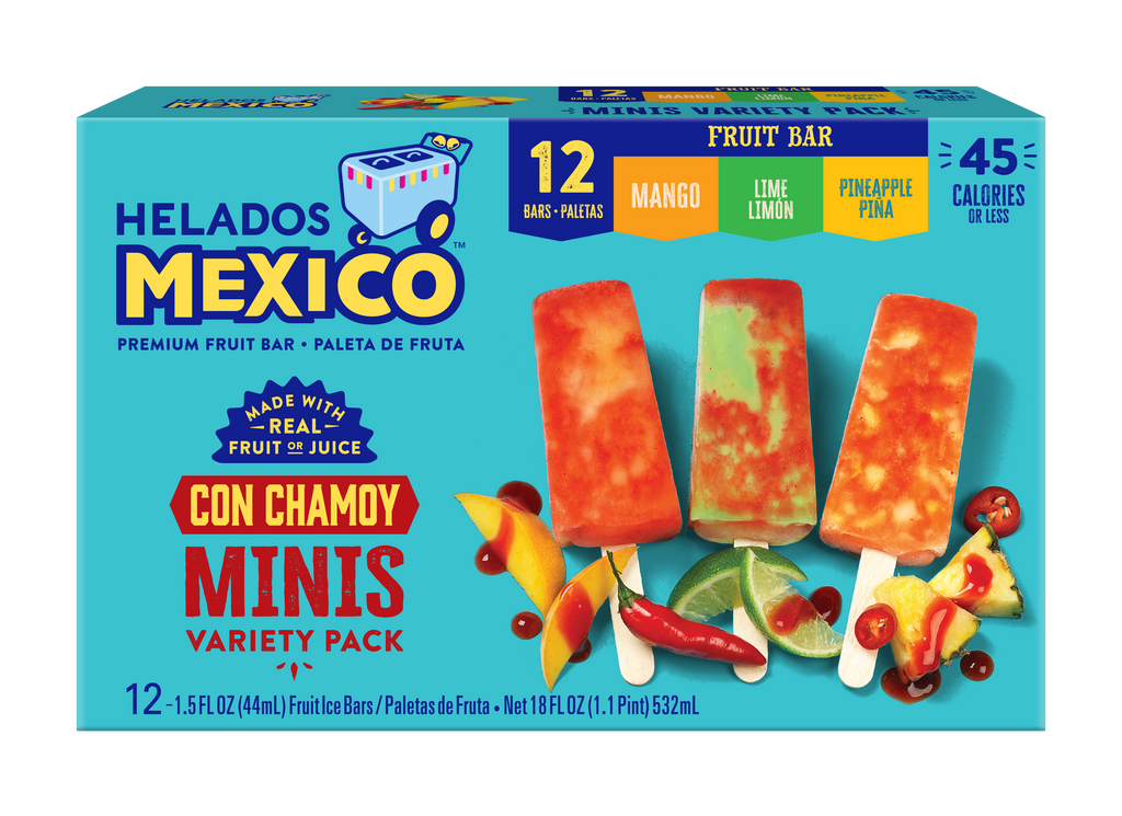 Mini Variety Chamoy Paletas 12-Pack