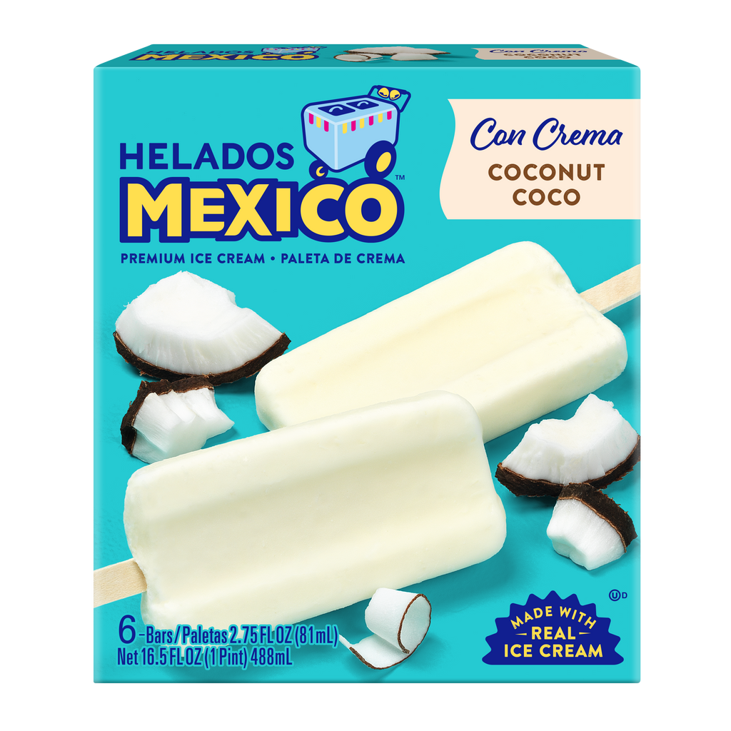 Coconut Cream Paletas 6-Pack