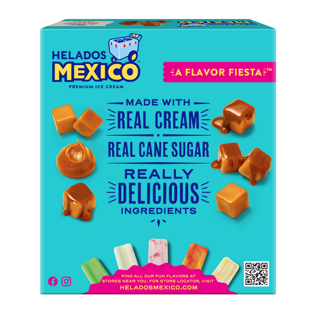 Dulce De Leche Cream Paletas 6-Pack