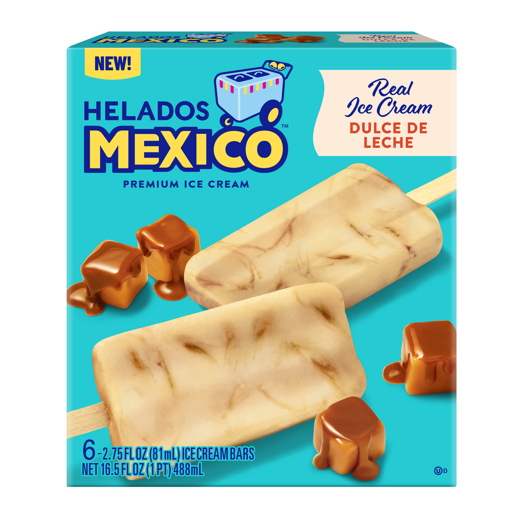 Dulce De Leche Cream Paletas 6-Pack