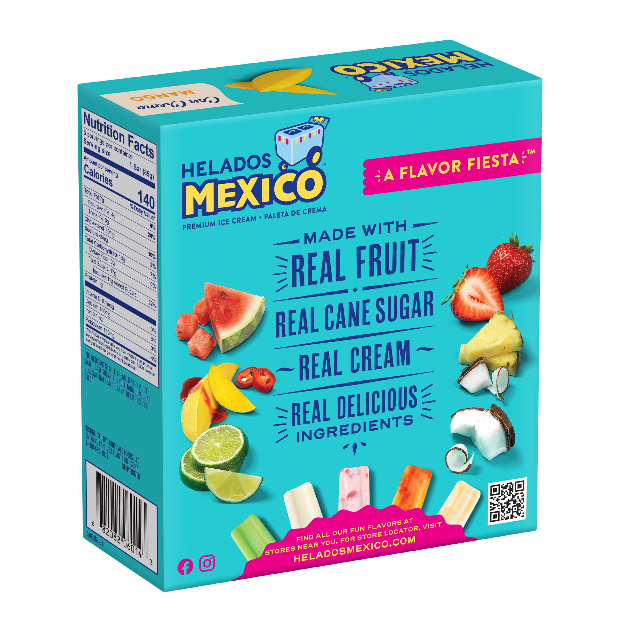 Mango Cream Paletas 6-Pack