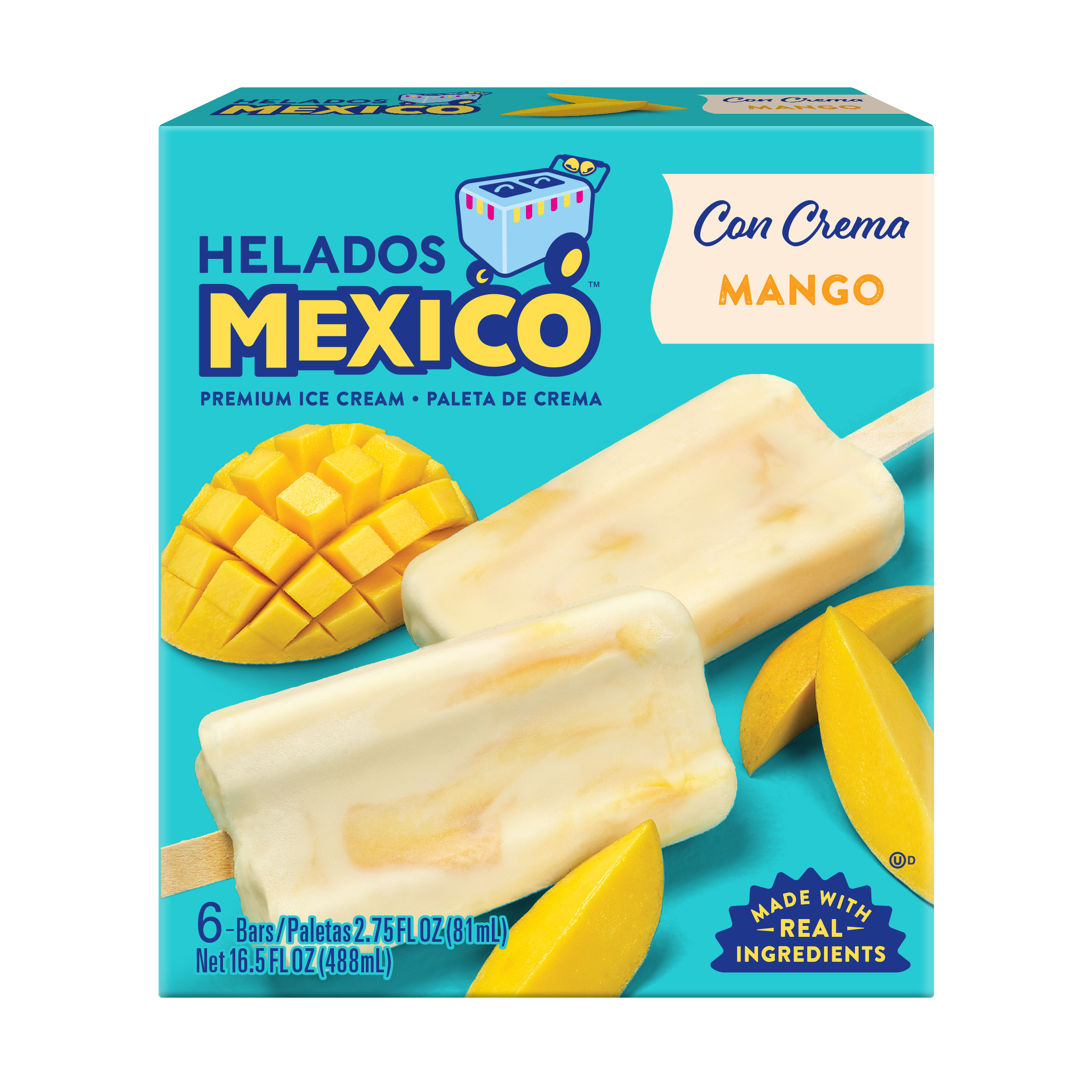 Mango Cream Paletas 6-Pack