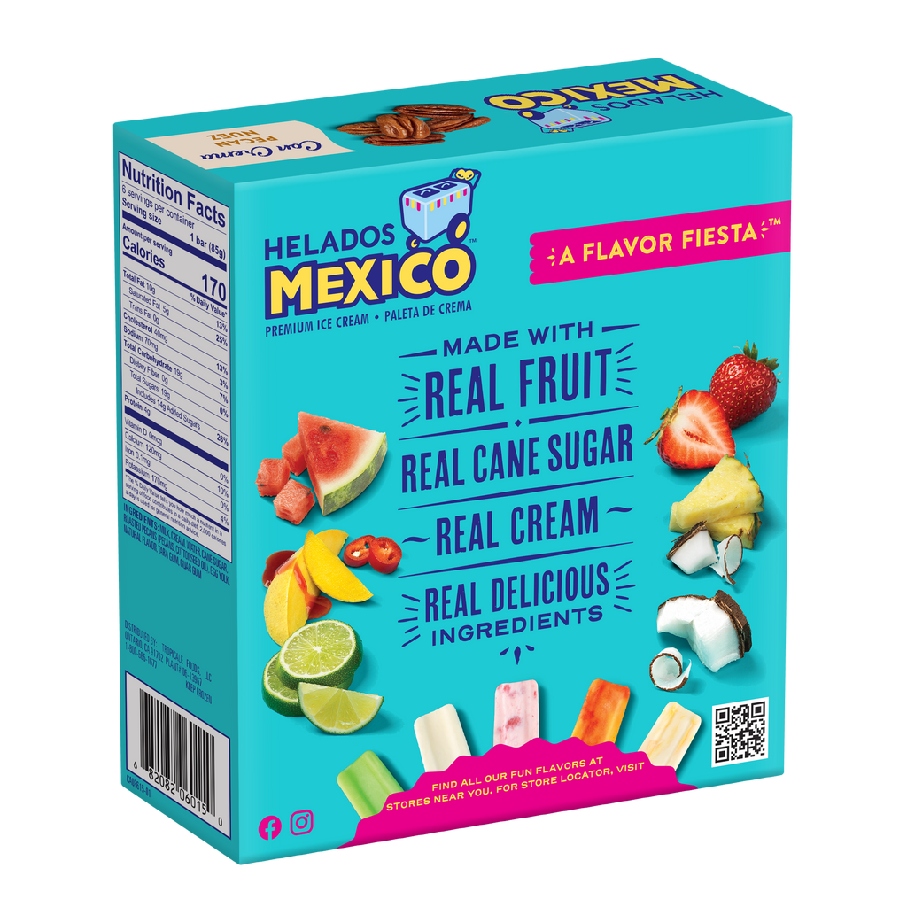 Pecan Cream Paletas 6-Pack