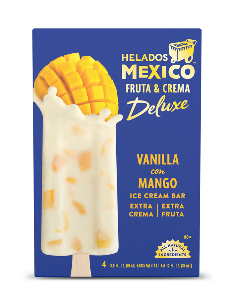 Deluxe Vanilla with Mango Cream Paletas